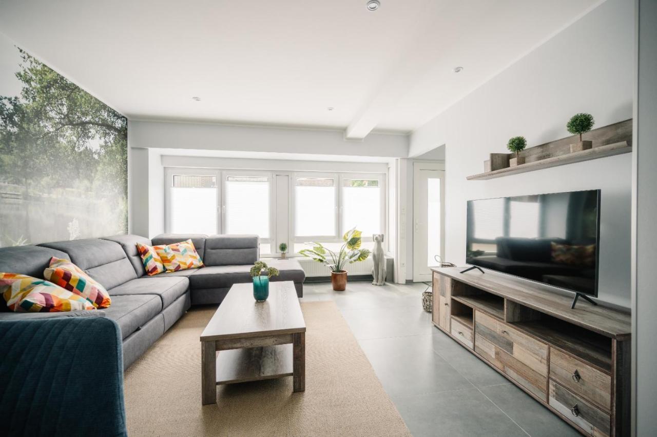 Ferienwohnung Lindbruchblick Niederkruechten Bagian luar foto